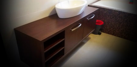 Mobilier pentru lavoar aplicat